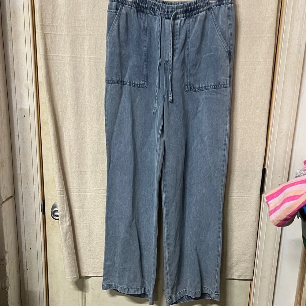 Thread and supply Casual Blue Denim Pants - Picture 1 of 4